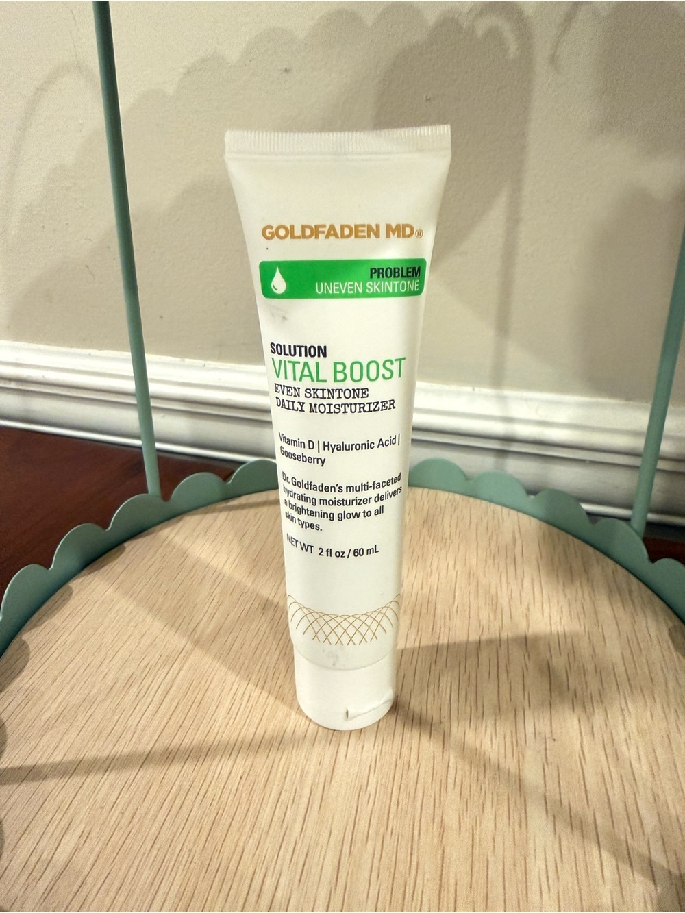 NEW - GOLDFADEN MD Vital Boost Daily Moisturizer